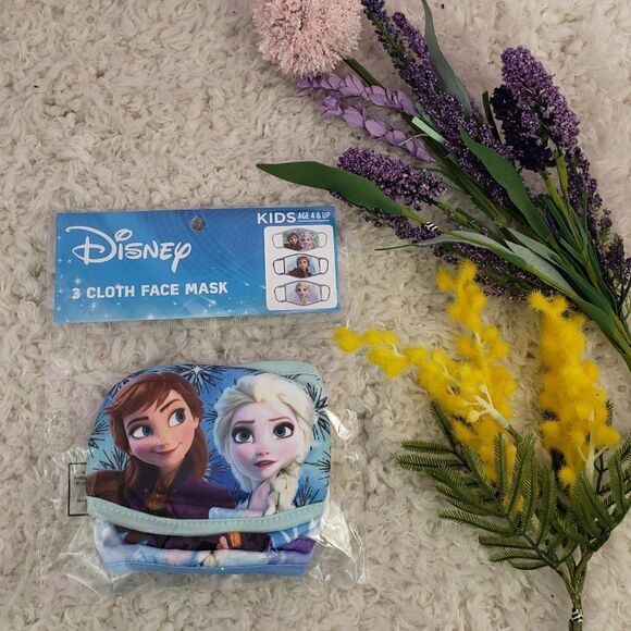 Disney 3 Cloth Mask For kids  One Size - Picture 1 of 2